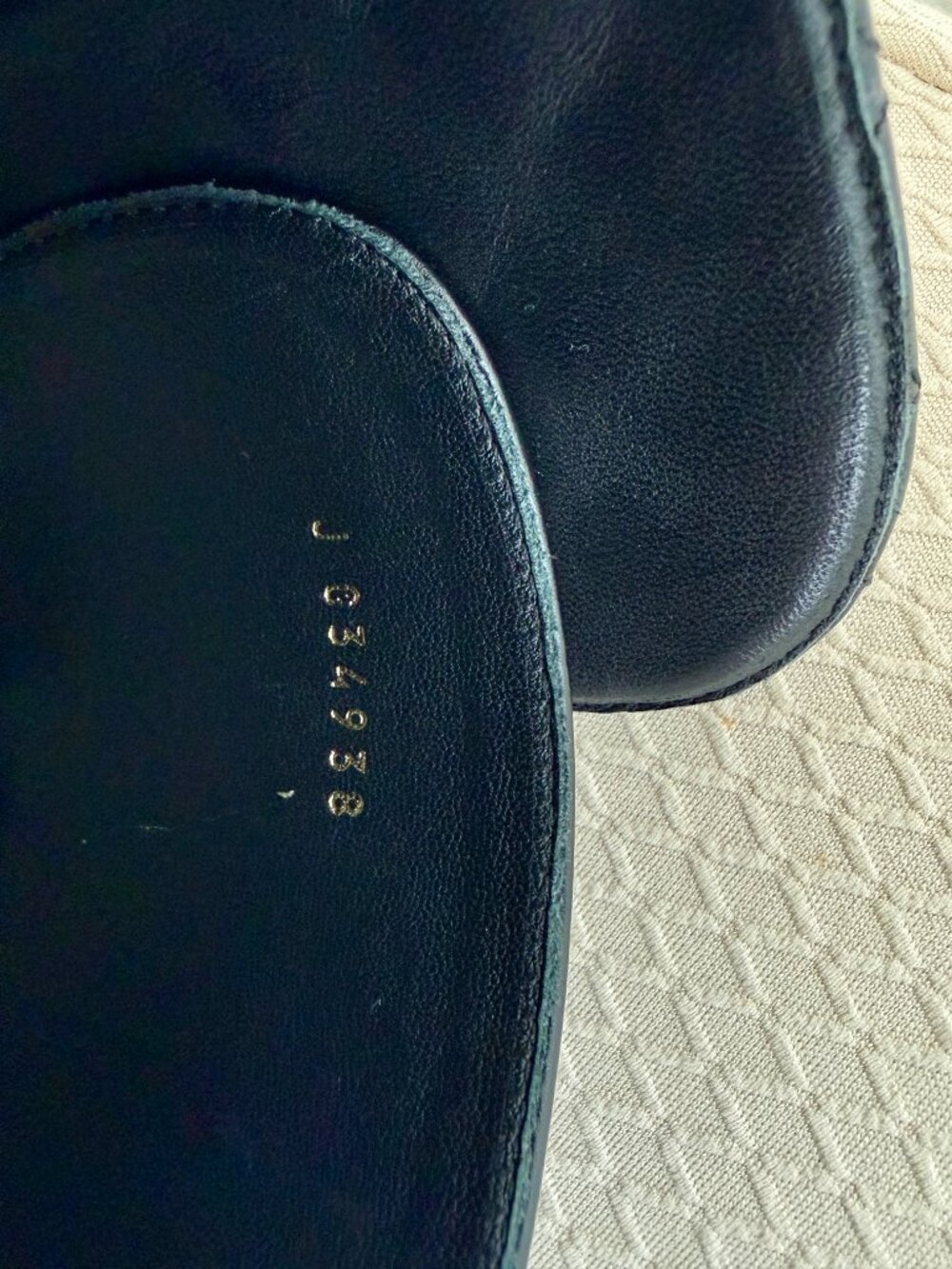 Authentic Chanel black leather ankle boots- SIZE 38 - Picture 5 of 9